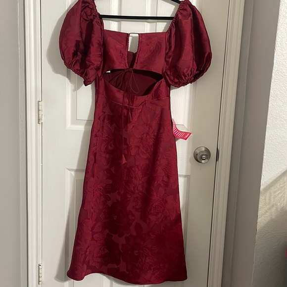 NWT Sachin & Babi Gabby Floral Jacquard Sweetheart Midi Dress - Picture 5 of 9